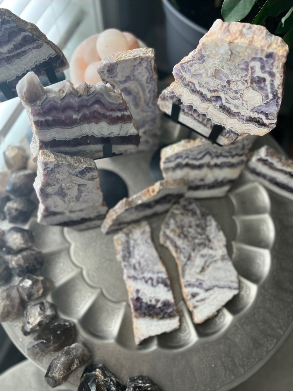 Chevron amethyst slab - Picture 4 of 12